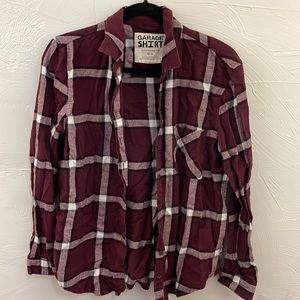 Garage Boyfriend Fit Flannel